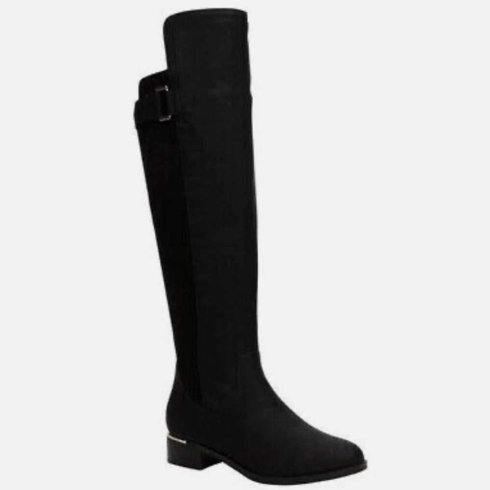 Call It Spring Boxley Black Over The Knee Boot Size 6